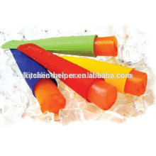 El nuevo diseño reutilizable embroma el molde del popsicle del silicón